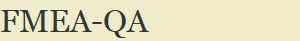 FMEA-QA