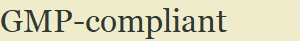GMP-compliant